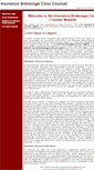 Mobile Screenshot of insurancebrokerageclasscounsel.com